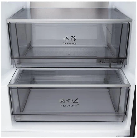 Šaldytuvas LG GBBS525CEV jääkaappipakastin, musta, 2 m