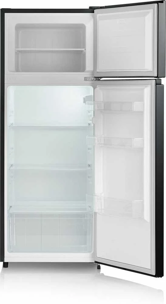 Šaldytuvas Severin DT 8762, 206 l, N-ST, 2kg/24 val., E, Šviežio maisto skyrius, Juoda