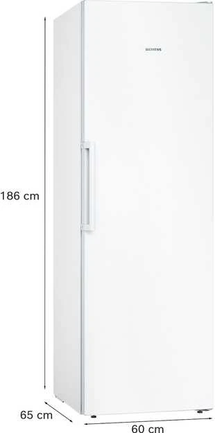 Šaldytuvas Siemens GS36NVWEV IQ300 kaappipakastin, valkoinen