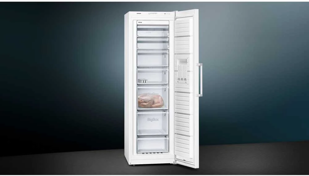 Šaldytuvas Siemens GS36NVWEV IQ300 kaappipakastin, valkoinen