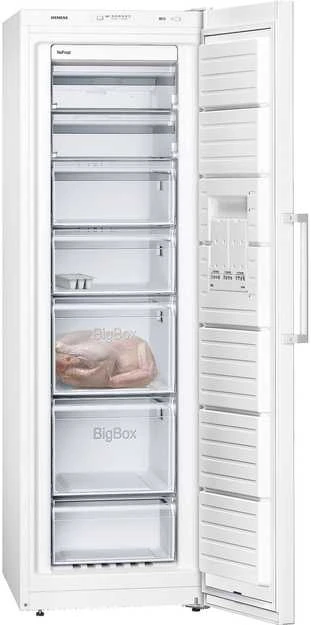 Šaldytuvas Siemens GS36NVWEV IQ300 kaappipakastin, valkoinen