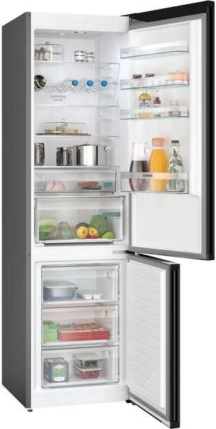 Šaldytuvas Siemens Siemens KG39NXXCF iQ300, fridge/šaldiklis combination (stainless steel (dark))