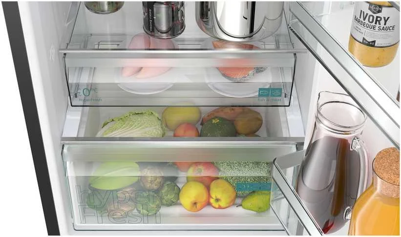 Šaldytuvas Siemens Siemens KG39NXXCF iQ300, fridge/šaldiklis combination (stainless steel (dark))