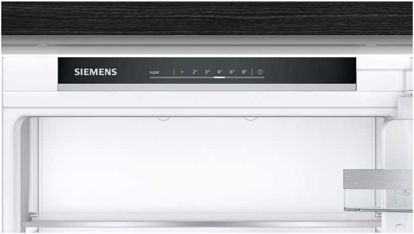 Šaldytuvas Siemens Siemens iQ300 KI86NVSE0, 260 L, No Frost (fridge), SN-ST, 4kg/24h, E, Fresh zone compartment