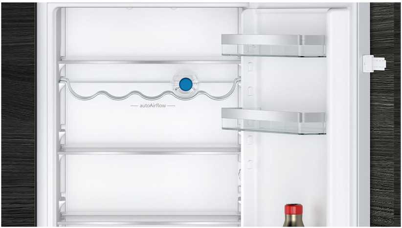 Šaldytuvas Siemens Siemens iQ300 KI86NVSE0, 260 L, No Frost (fridge), SN-ST, 4kg/24h, E, Fresh zone compartment