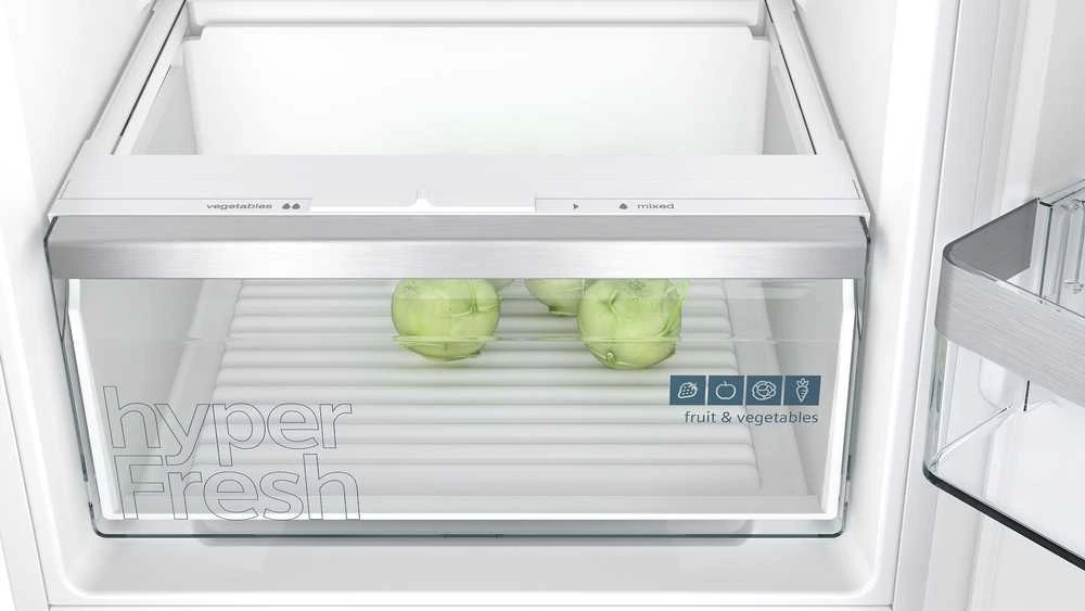 Šaldytuvas Siemens Siemens iQ300 KI87VVFE1, 270 L, SN-T, 35 dB, 3.2kg/24h, E, Baltas