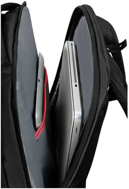 Samsonite nešiojamojo kompiuterio kuprinė 15,6 colio, 22,5 l, Guardit 3.0, juoda