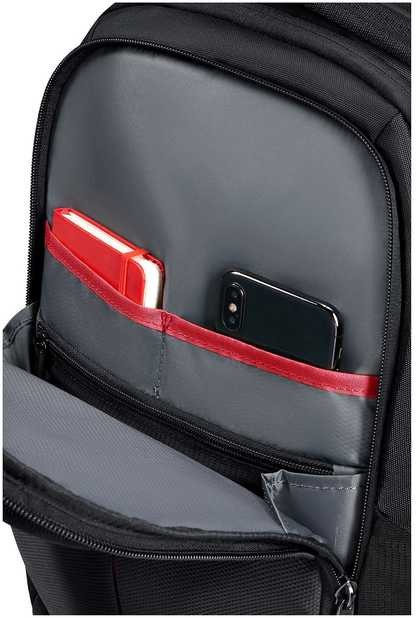 Samsonite nešiojamojo kompiuterio kuprinė 15,6 colio, 22,5 l, Guardit 3.0, juoda
