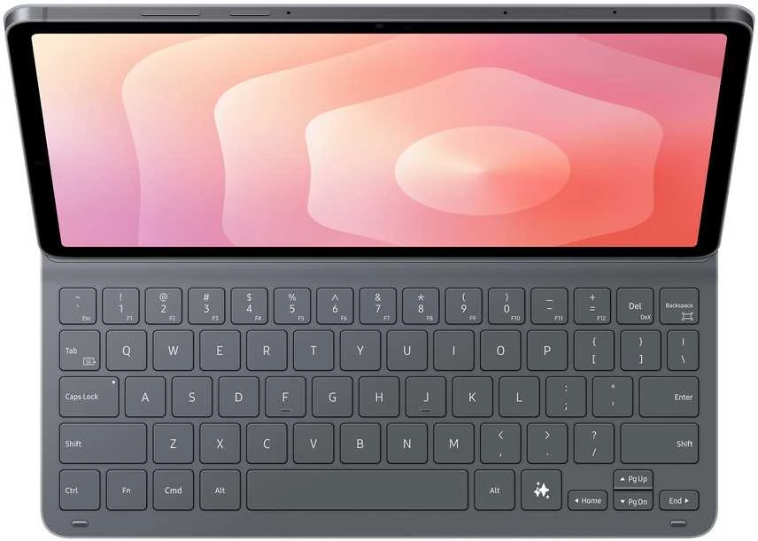 Samsung Book Cover Slim näppäimistökuori, Galaxy Tab S11, musta