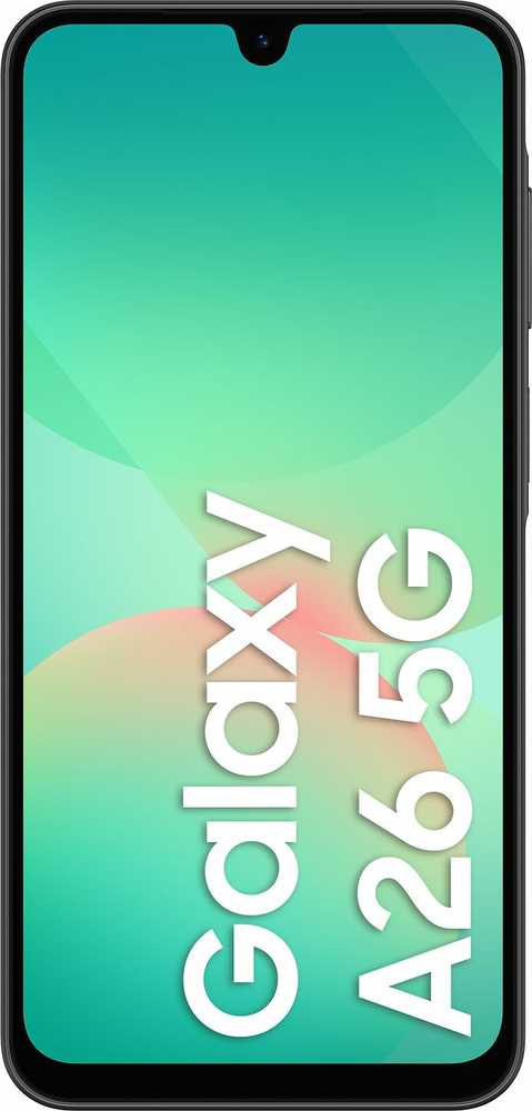 Išmanusis telefonas Samsung Galaxy A26 5G A266 Dual Sim 6GB RAM 128GB – Juodas