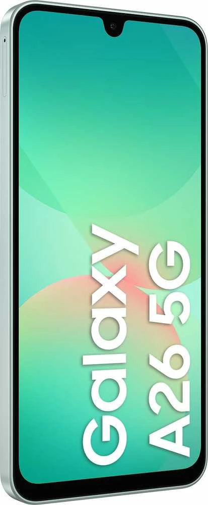 Samsung Galaxy A26 17 cm (6.7″) Dviguba SIM jungtis Android 15 5G C tipo USB 8 GB 256 GB 5000 mAh Mėtų spalva