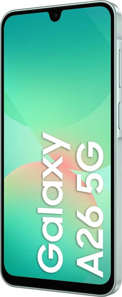 Samsung Galaxy A26 17 cm (6.7″) Dviguba SIM jungtis Android 15 5G C tipo USB 8 GB 256 GB 5000 mAh Mėtų spalva