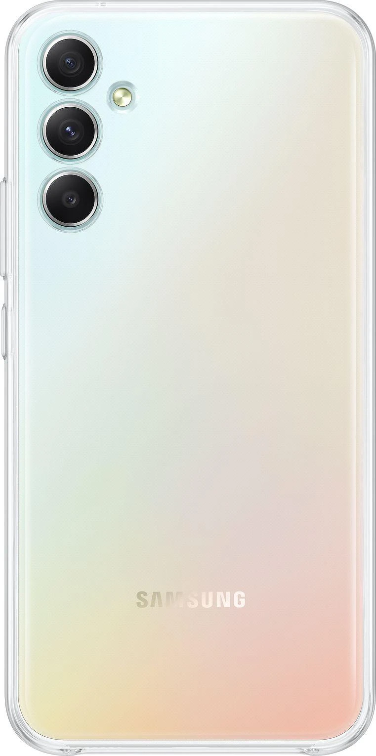QA346CTE skaidrus dėklas, skirtas Samsung Galaxy A34 skaidrus (skaidrus)