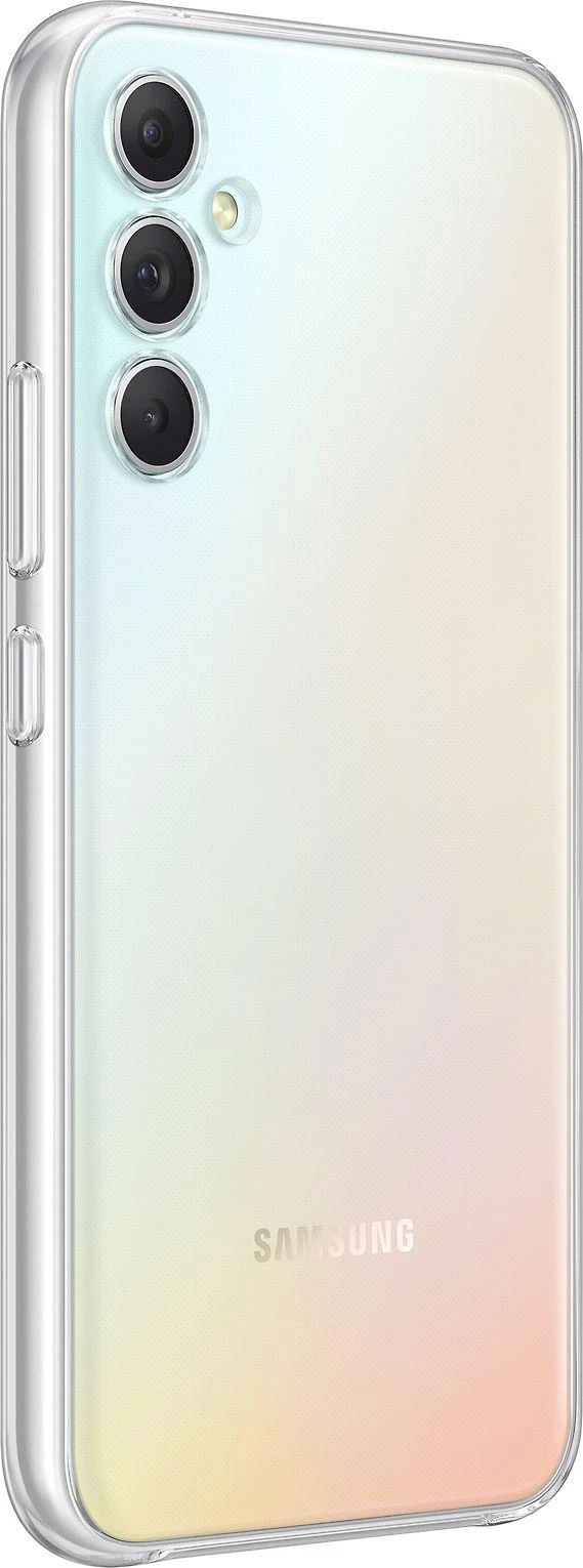 QA346CTE skaidrus dėklas, skirtas Samsung Galaxy A34 skaidrus (skaidrus)