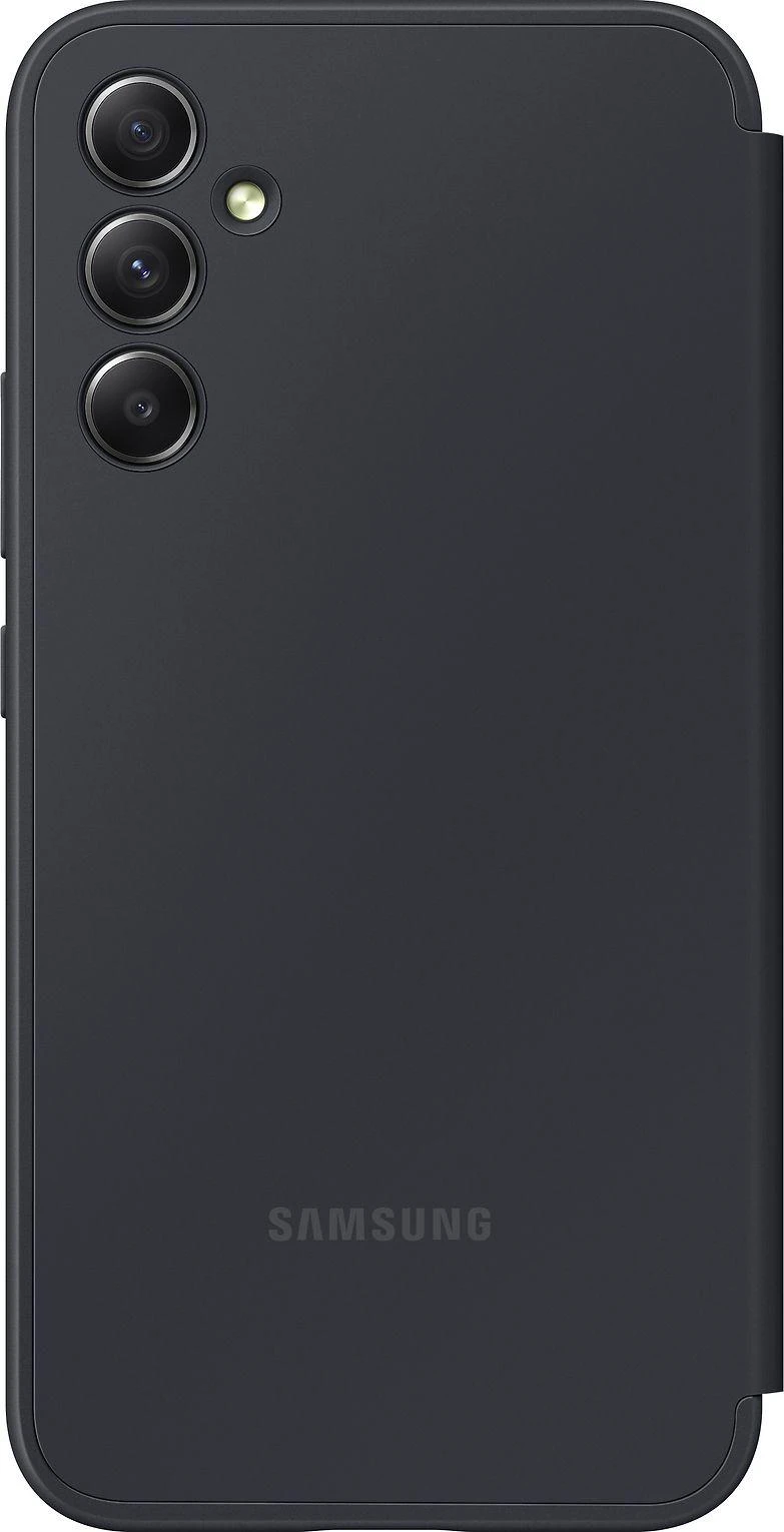 Dėklas ZA346CBE Smart View Wallet Case for Samsung Galaxy A34 Juodas (Juodas)