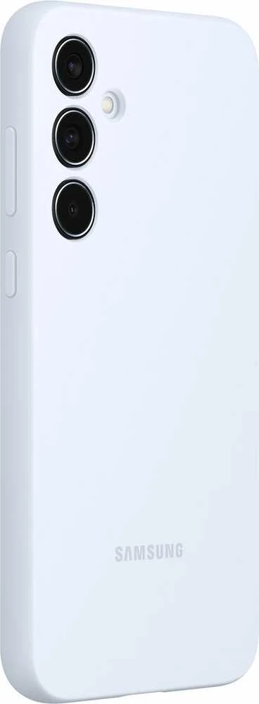 Dėklas Samsung Galaxy A35 Silicone Cover Light Mėlyna