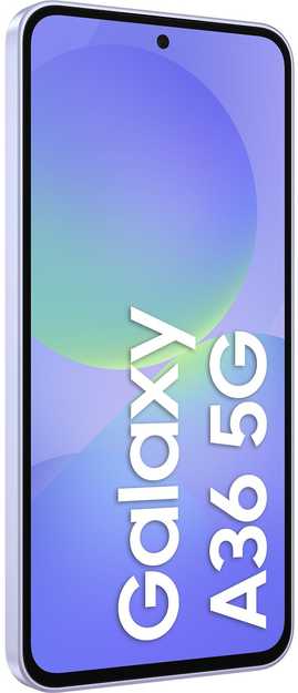 Mobilusis telefonas Samsung Galaxy A36 5G, 128GB violetinė