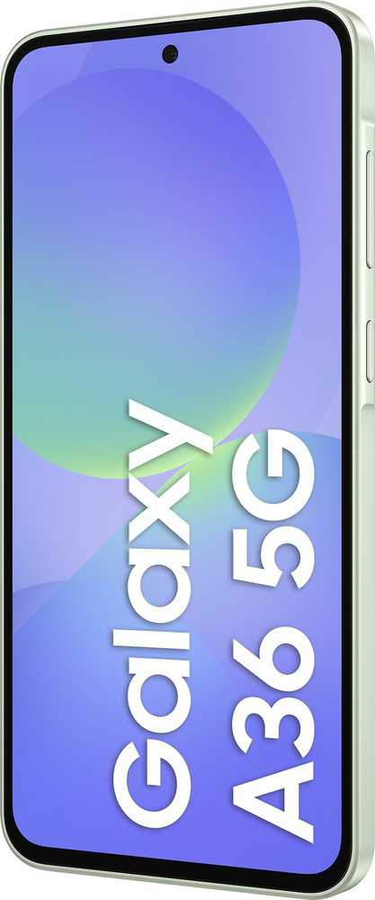 Samsung Galaxy A36 17 cm (6.7″) Dviguba SIM jungtis Android 15 5G C tipo USB 8 GB 256 GB 5000 mAh Gelsvai žalsva spalva