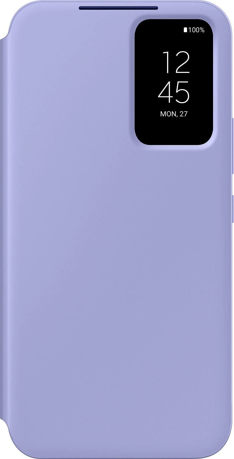 „Samsung Galaxy A54 Smart View“ piniginės dėklas „Blueberry“.