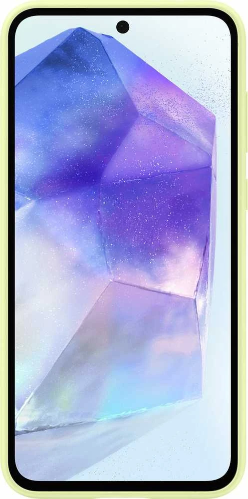 PA556TMEGWW silikoninis dėklas, skirtas Samsung Galaxy A55 Lime (Lime)