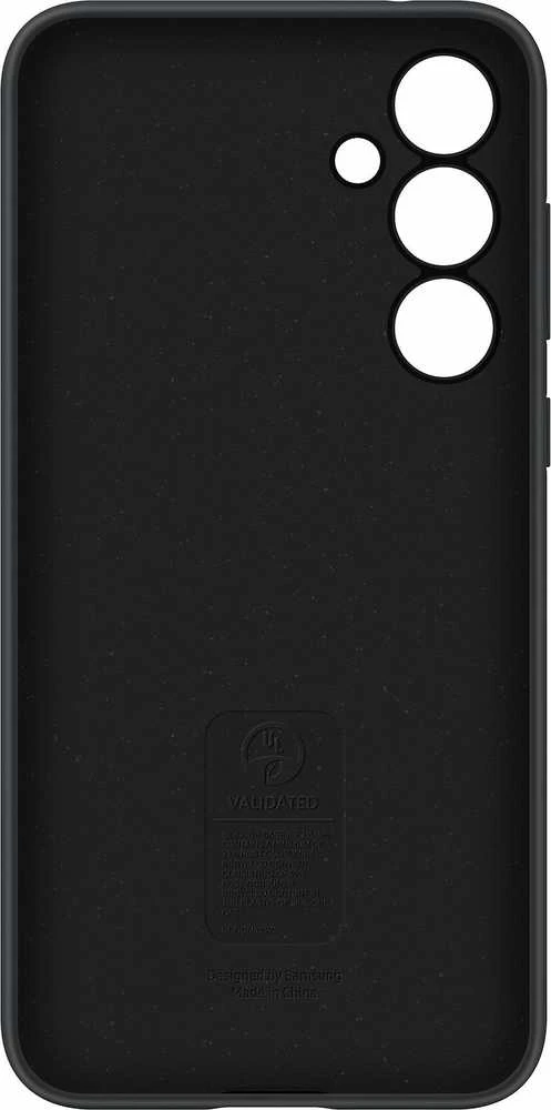 Dėklas PA556TBEGWW Silicone case for Samsung Galaxy A55 Juodas (Juodas)