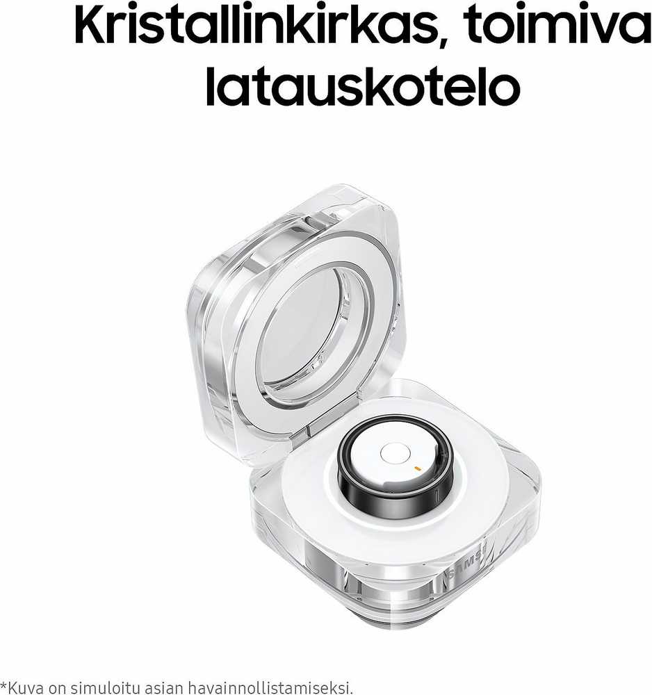 Išmanusis žiedas Samsung Galaxy Ring, sidabro spalvos, 13 dydžio