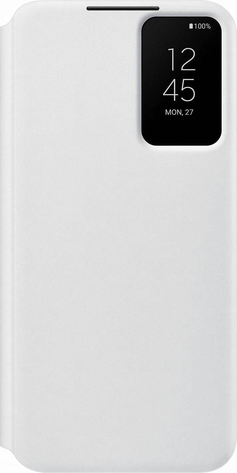 Dėklas Samsung EF-ZS906CWEGEE Smart Clear View dangtelis Galaxy S22+ baltas