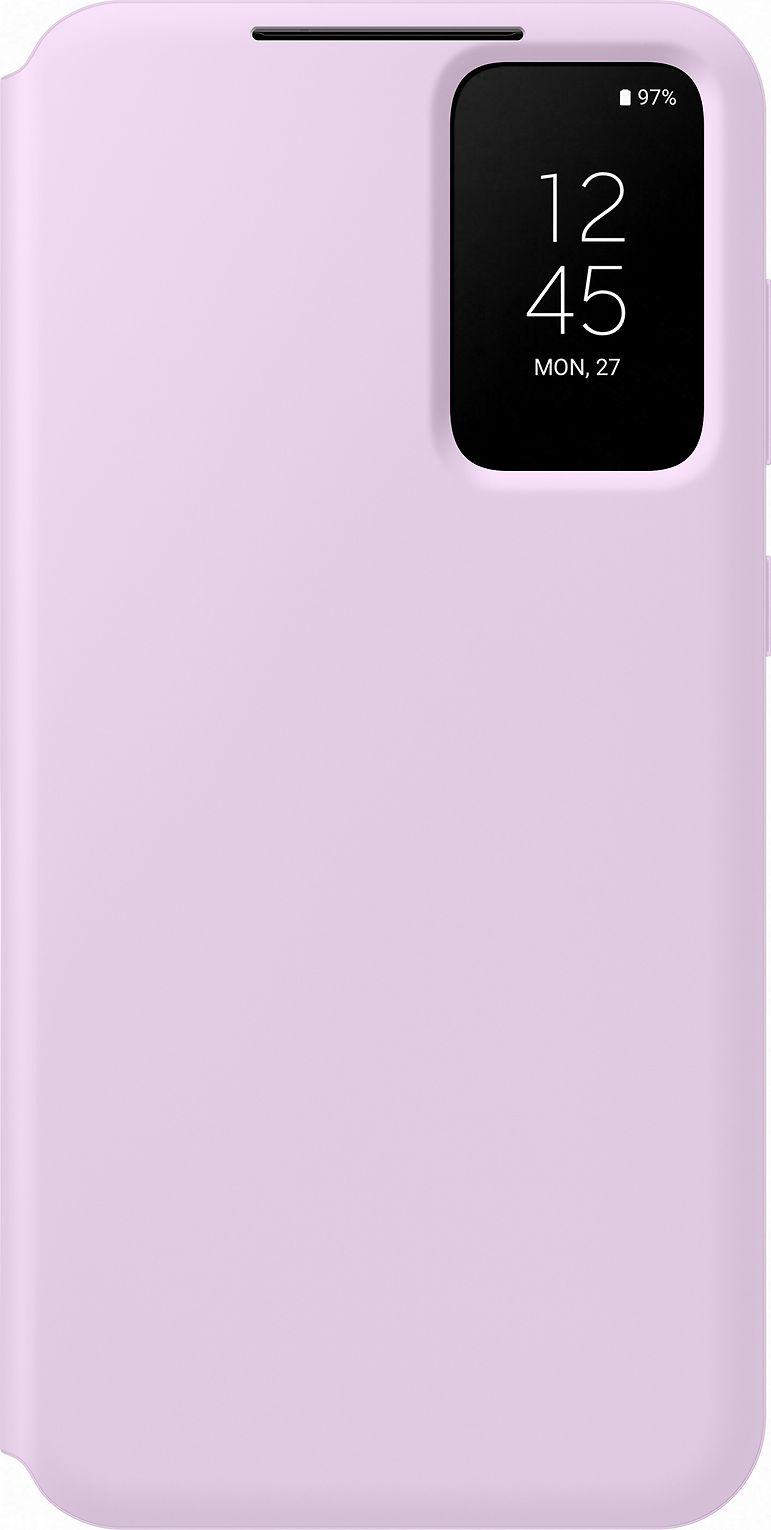 „Samsung Galaxy S23+ Smart View“ piniginės dėklas, alyvinis