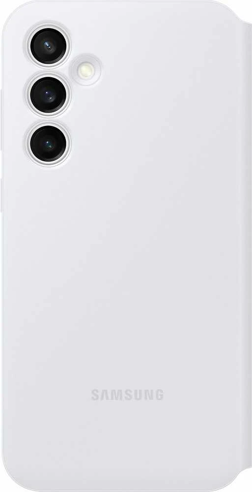 ZS711CWE Smart View piniginės dėklas Samsung Galaxy S23 FE, Baltas