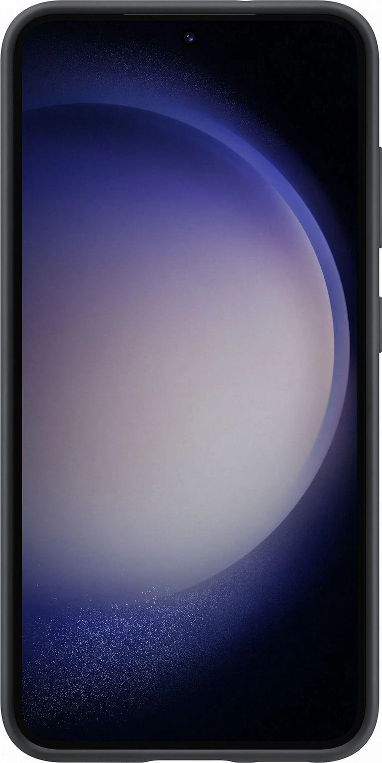 Dėklas Samsung Galaxy S23 Silicone Grip Cover Juodas