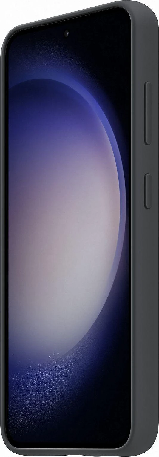 Dėklas Samsung Galaxy S23 Silicone Grip Cover Juodas