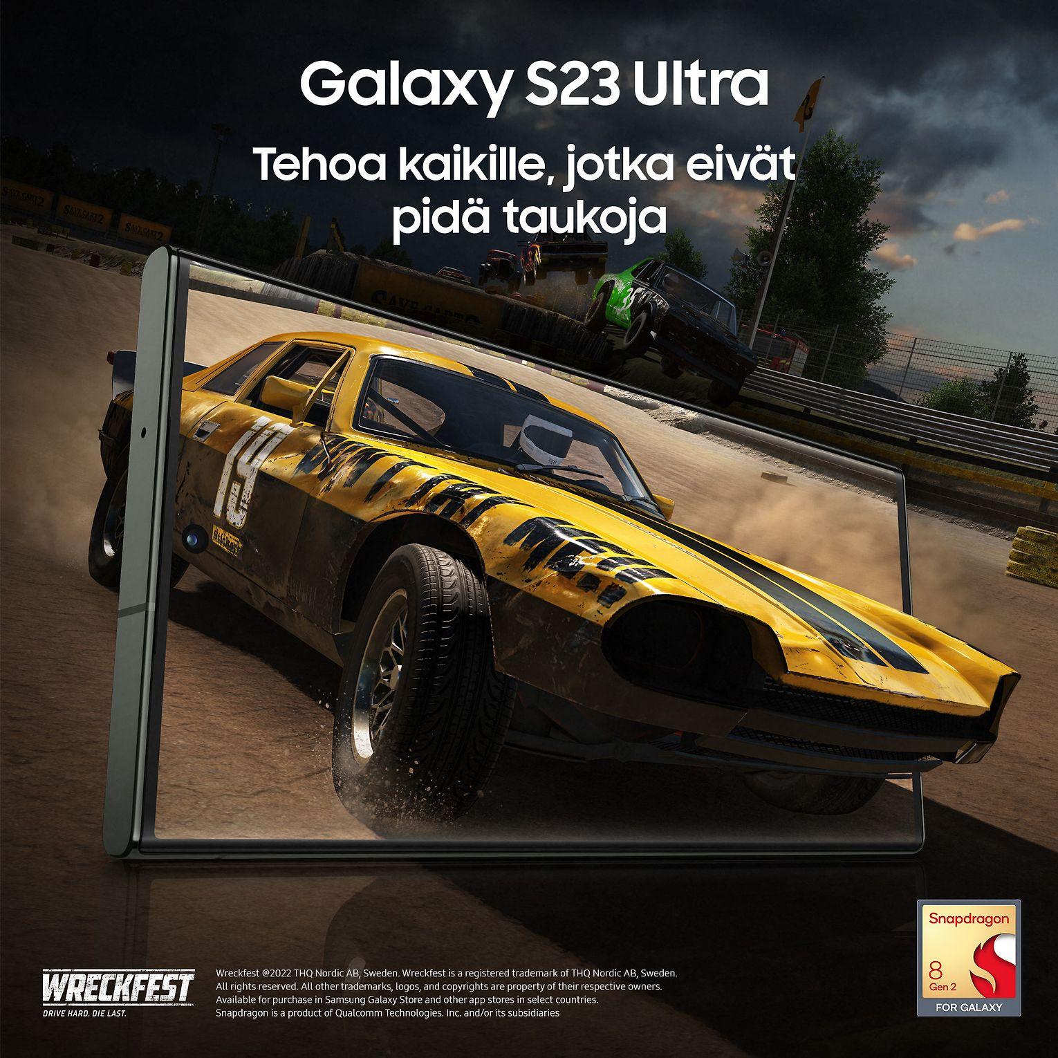 Samsung | Galaxy | S23 Ultra S918 | Juodas | 6,8 colių | Dinaminis AMOLED | Qualcomm SM8550-AC | Snapdragon 8 Gen 2 (4 nm) | Vidinė RAM 8 GB | 256 GB | Dvi SIM kortelės | Nano SIM | 4G | 5G | Pagrindinė kamera 200+10+10+12 MP | Antrinė kamera 12 MP |. 13 |