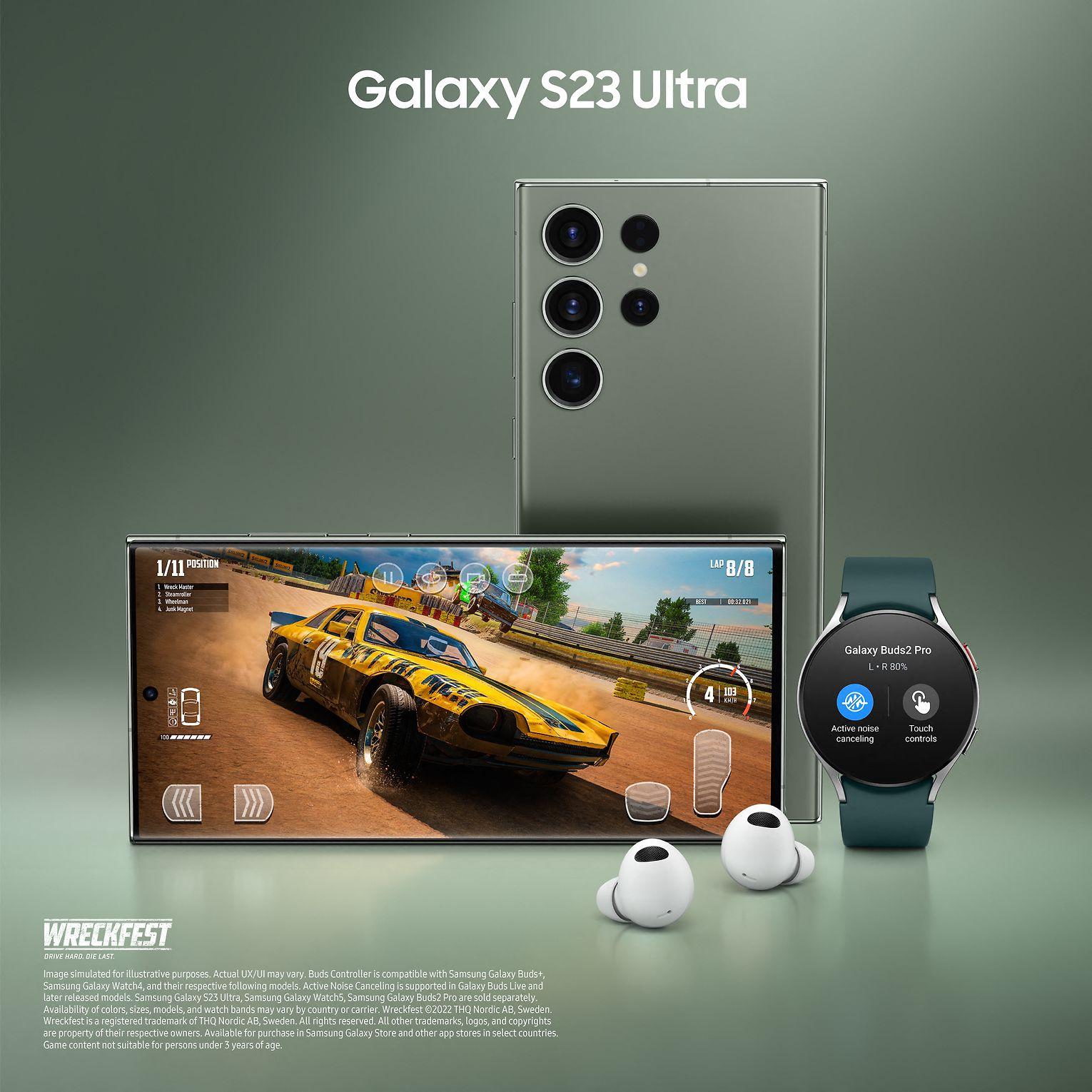 Samsung | Galaxy | S23 Ultra S918 | Juodas | 6,8 colių | Dinaminis AMOLED | Qualcomm SM8550-AC | Snapdragon 8 Gen 2 (4 nm) | Vidinė RAM 8 GB | 256 GB | Dvi SIM kortelės | Nano SIM | 4G | 5G | Pagrindinė kamera 200+10+10+12 MP | Antrinė kamera 12 MP |. 13 |