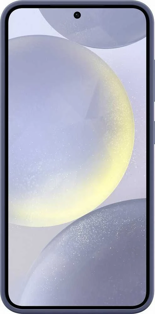 Dėklas „Samsung Galaxy S24“ silikoninis dangtelis, violetinis