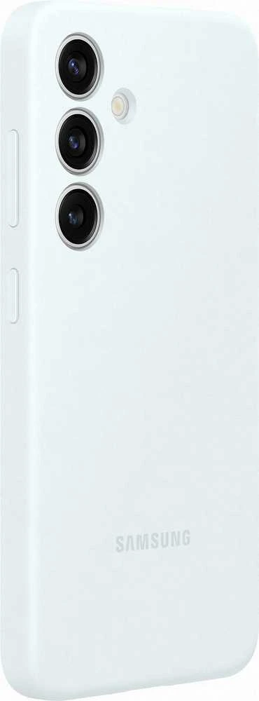 Dėklas Samsung Galaxy S24 silikoninis dangtelis Baltas