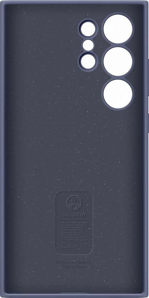 Dėklas „Samsung Galaxy S24 Ultra“ silikoninis dangtelis, violetinis