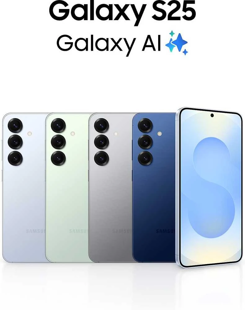Išmanusis telefonas Samsung Galaxy S25 S931 5G Dual Sim 12GB RAM 128GB – Blueblack