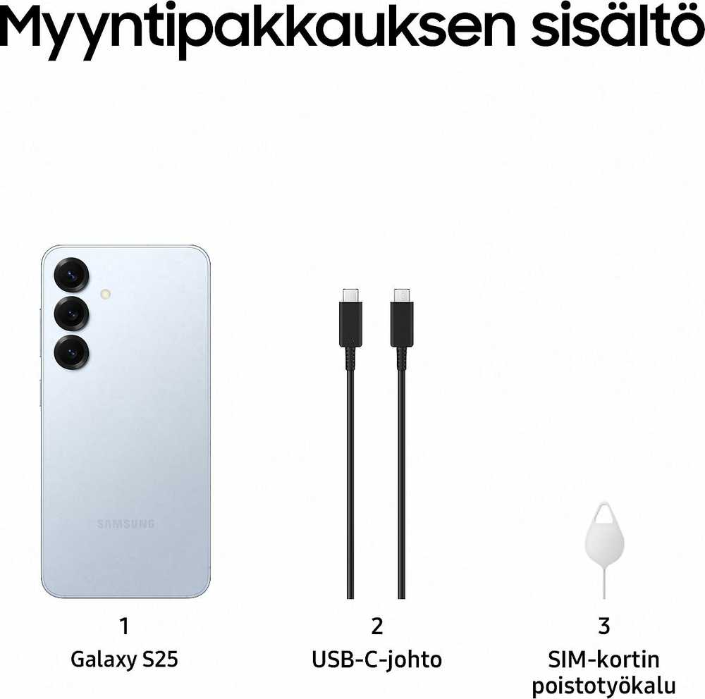 SAMSUNG Galaxy S25 5G 12/128GB Icyblue