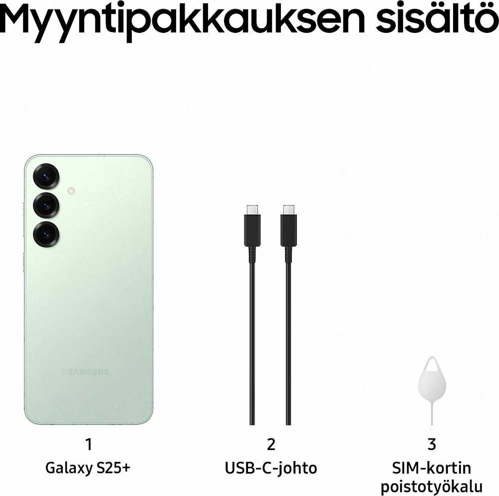 Išmanusis telefonas Samsung Galaxy S25+ S936 5G Dual Sim 12GB RAM 256GB - Mint