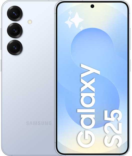 Išmanusis telefonas Samsung Galaxy S25 S931 5G Dual Sim 12GB RAM 256GB – Icy Mėlyna