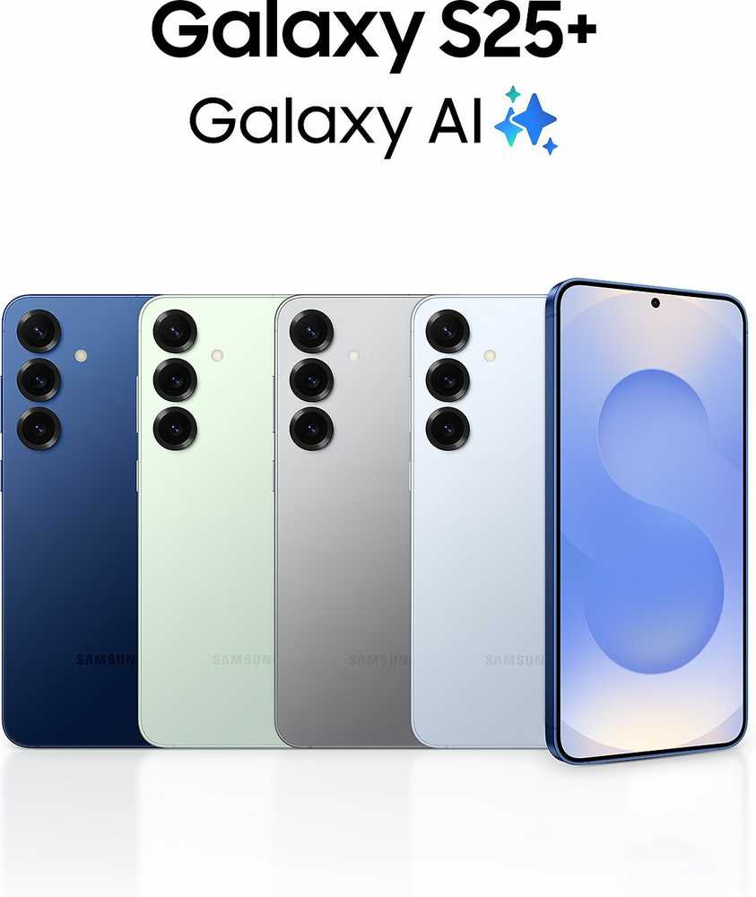 Išmanusis telefonas Samsung Galaxy S25+ S936 5G Dual Sim 12GB RAM 512GB - Icy Mėlyna