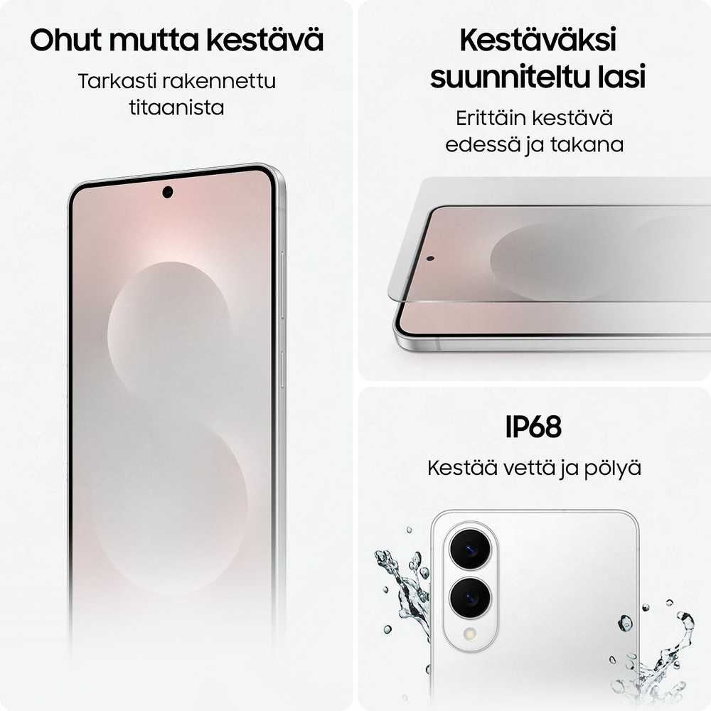 Išmanusis telefonas Samsung Galaxy S25 Edge S937 5G Dual Sim 12GB RAM 512GB – Titanium Jetblack