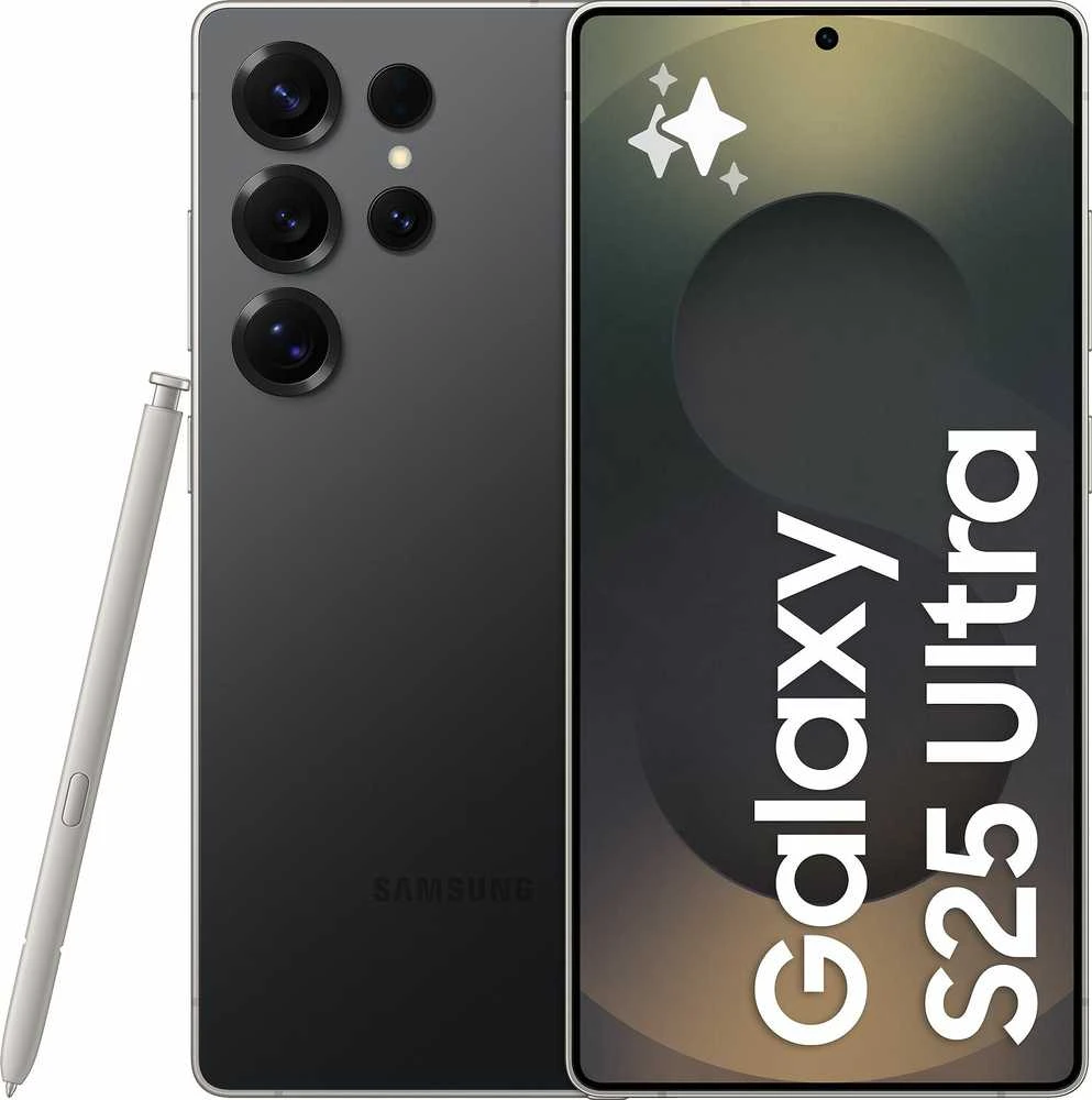 Samsung Galaxy S25 Ultra (S938) 5G 12/256GB Titano juodas