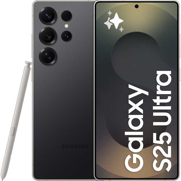 SAMSUNG Galaxy S25 Ultra 5G 12/256GB Titanium Black