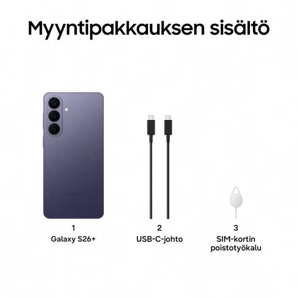 Samsung Galaxy S26+ S947 5G Dual Sim 12GB RAM 256GB – Cobalt Violet