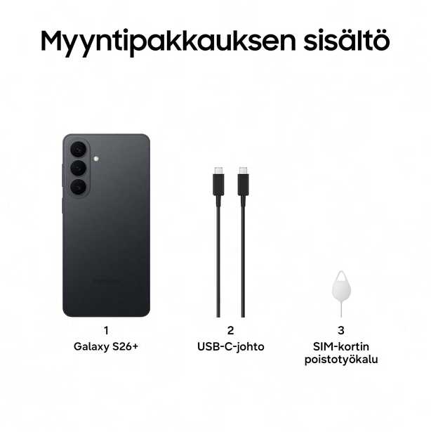 SAMSUNG Galaxy S26+ 5G 12/256GB Black
