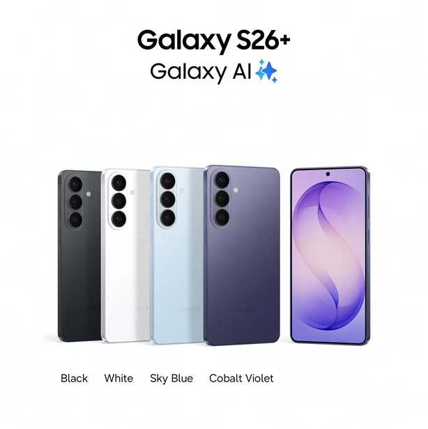 Samsung Galaxy S26+ S947 5G Dual Sim 12GB RAM 512GB – Sky Mėlyna