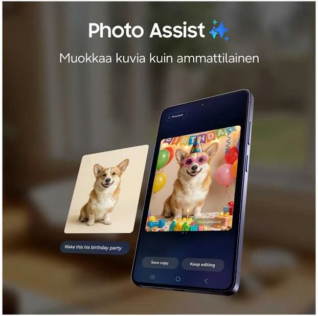 Samsung Galaxy S26+ S947 5G Dual Sim 12GB RAM 512GB – Sky Mėlyna
