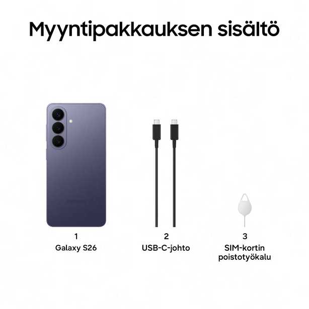 Samsung Galaxy S26 5G 12/512GB Cobalt Violet