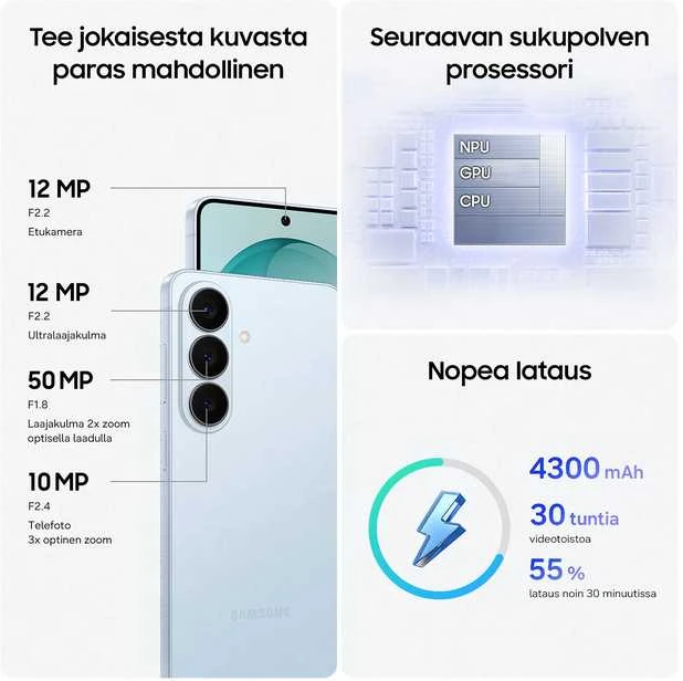 Samsung Galaxy S26 5G 12/512GB Cobalt Violet